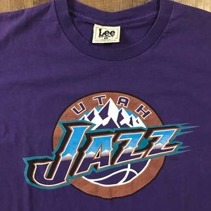 vintage utah jazz t shirt